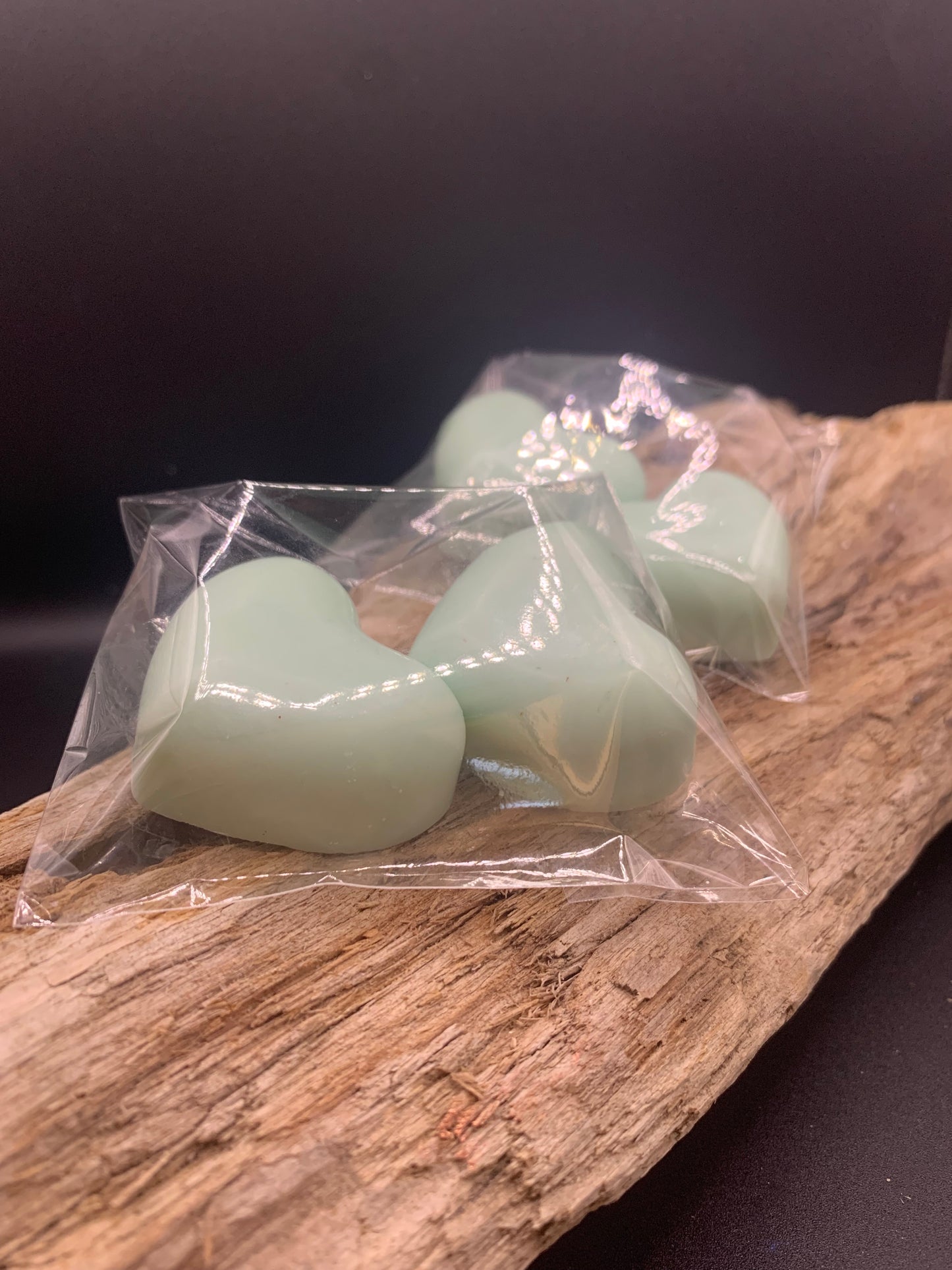 2 Fondants en cœur, parfumés à la tarte au citron meringuée