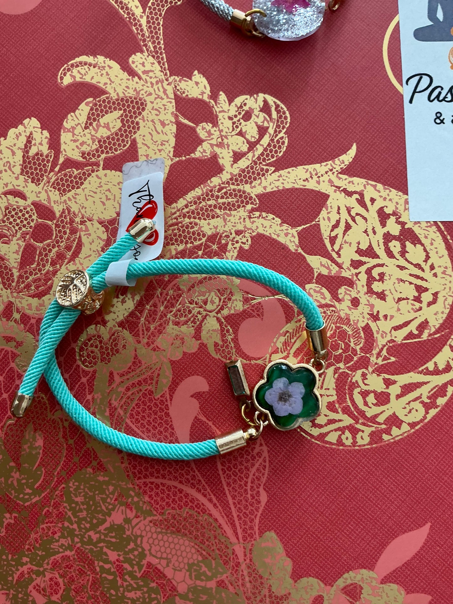 Parure diamant - bijou artisanal fait main Passion Bougies