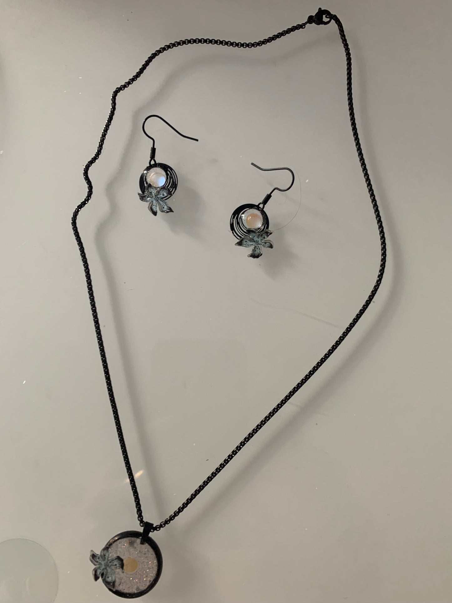 Boucles d’oreilles ornement bois - bijou artisanal fait main Passion Bougies