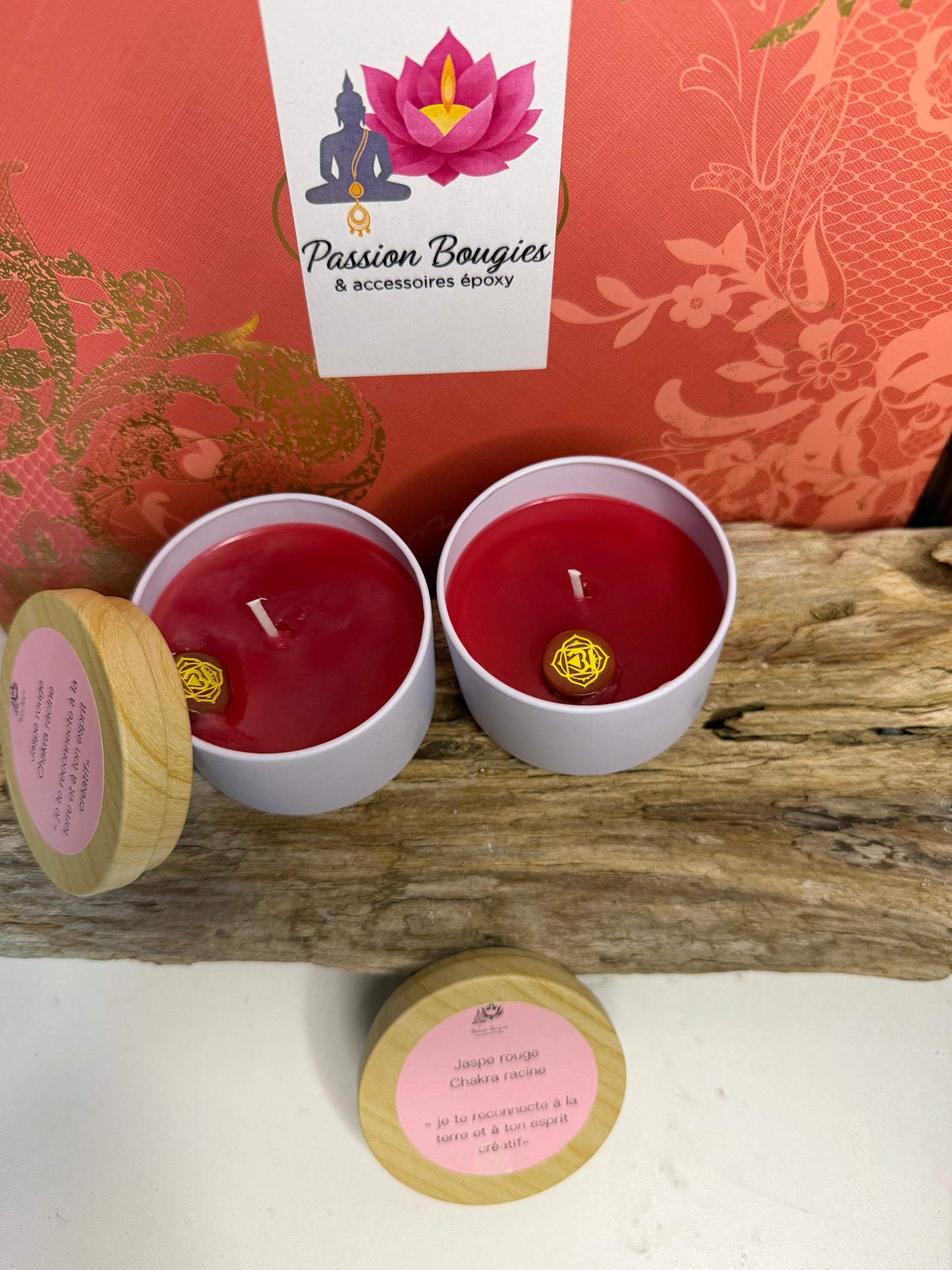 Bague perlée - bijou artisanal fait main Passion Bougies