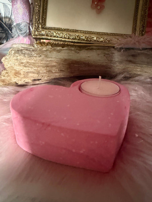 Parure fleur - bijou artisanal fait main Passion Bougies