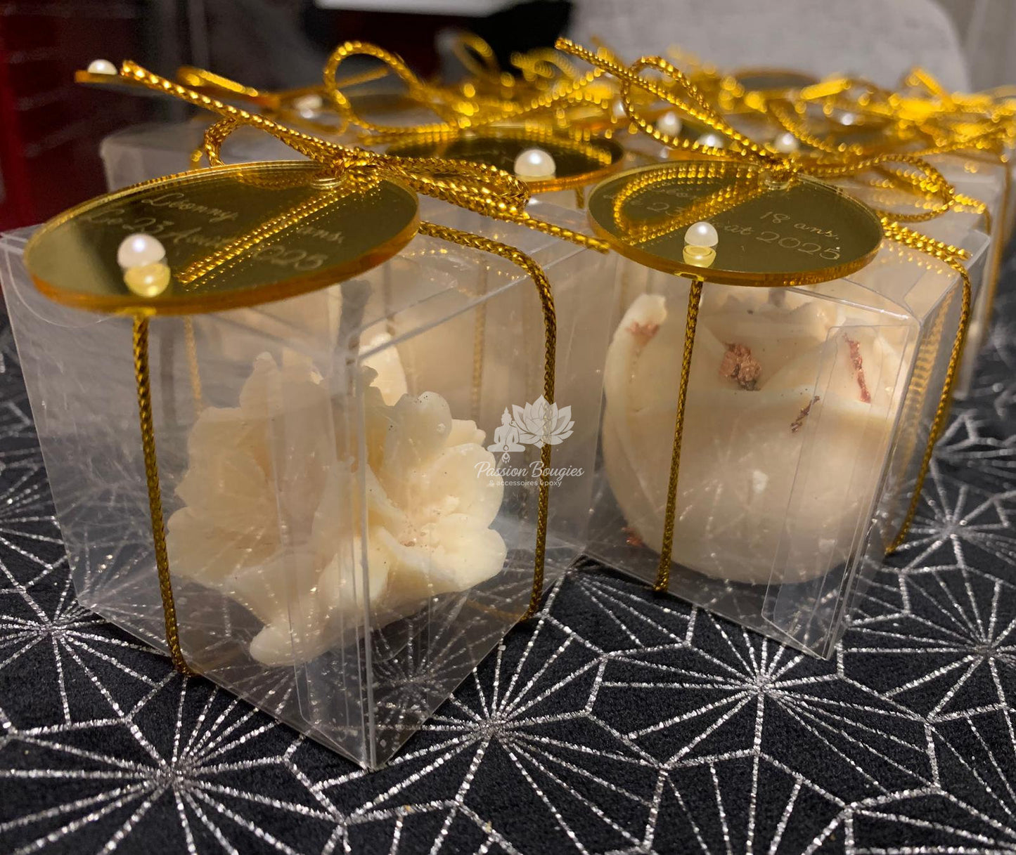 Boîte à bougie pour convives