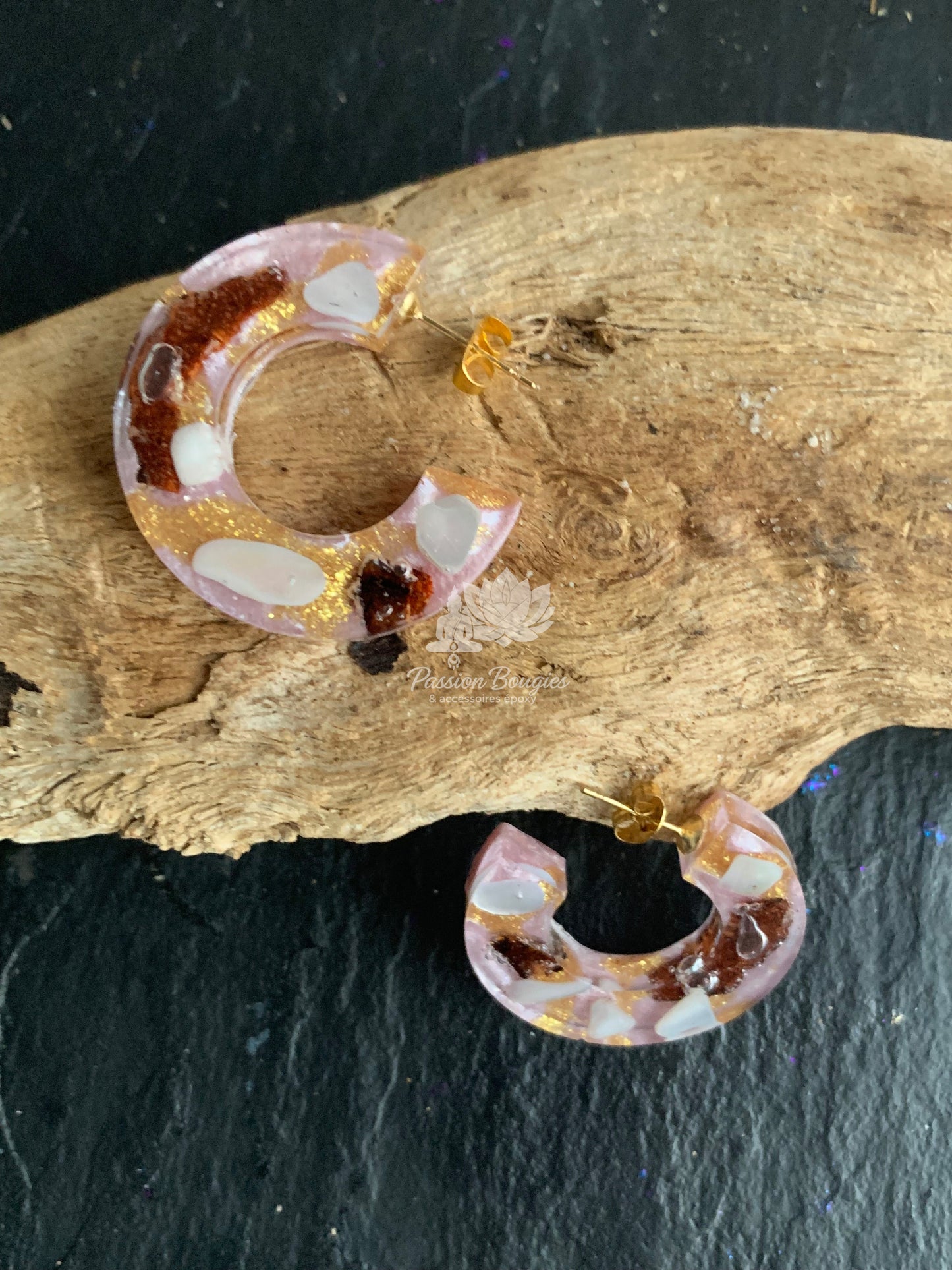 Boucles d’oreilles créoles C