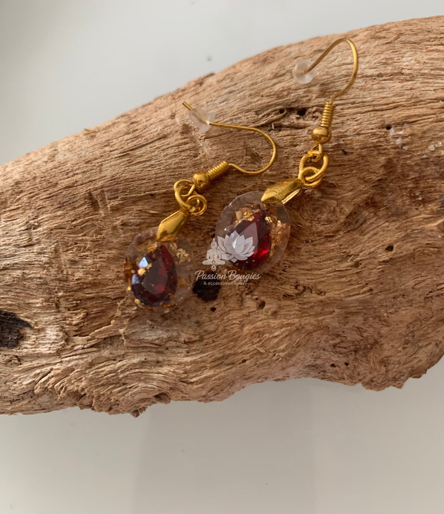 Boucles d’oreilles étincelantes