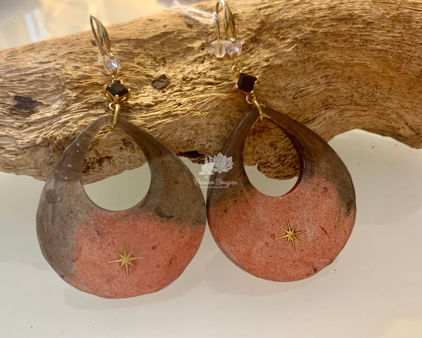 Boucles d’oreilles étoile