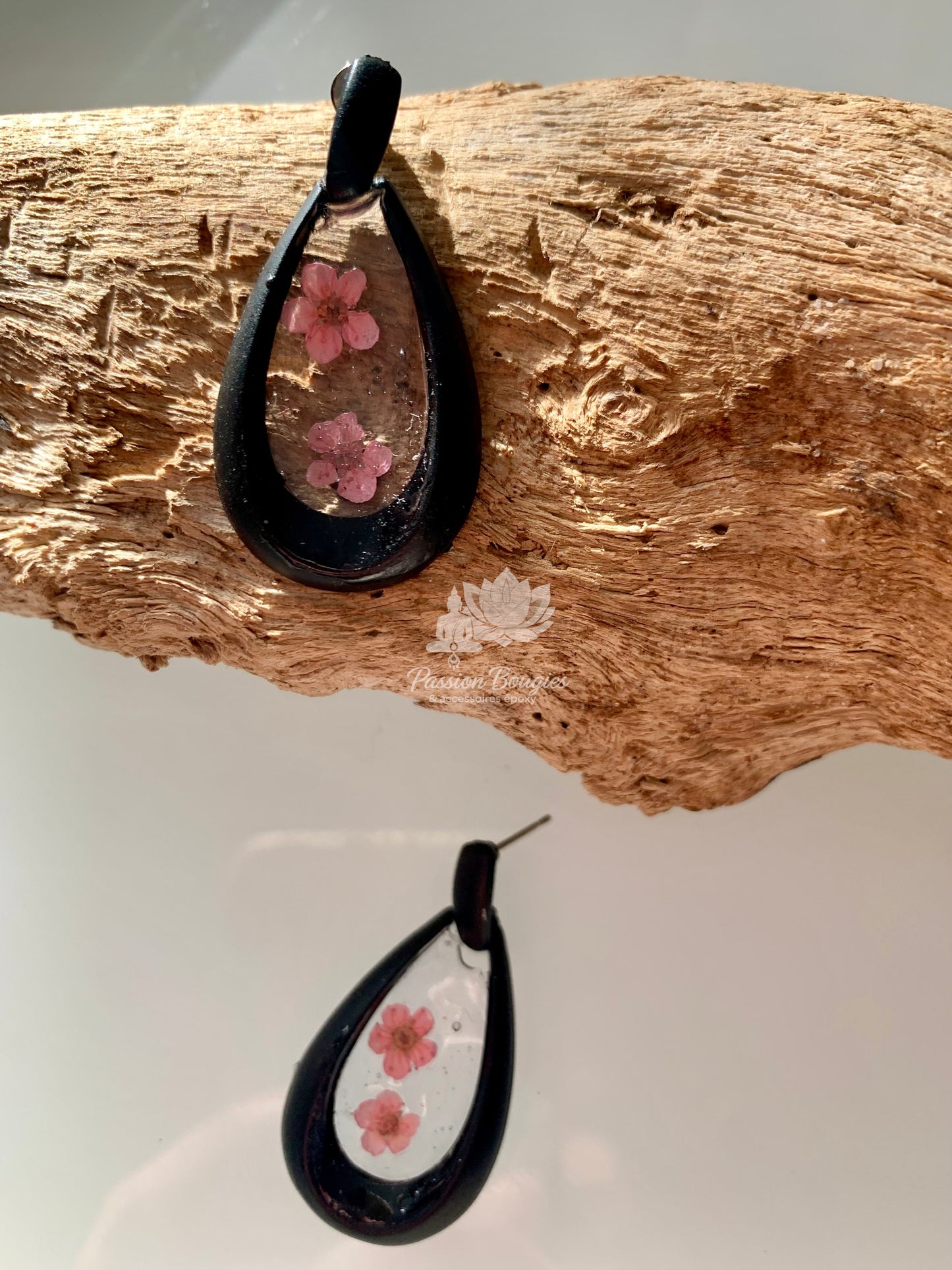 Boucles d’oreilles à fleurs