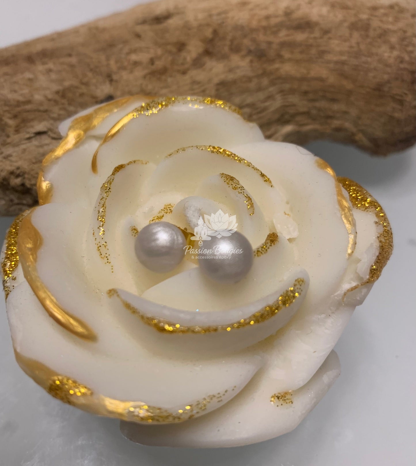 Boucles d’oreilles simple ronde nacre