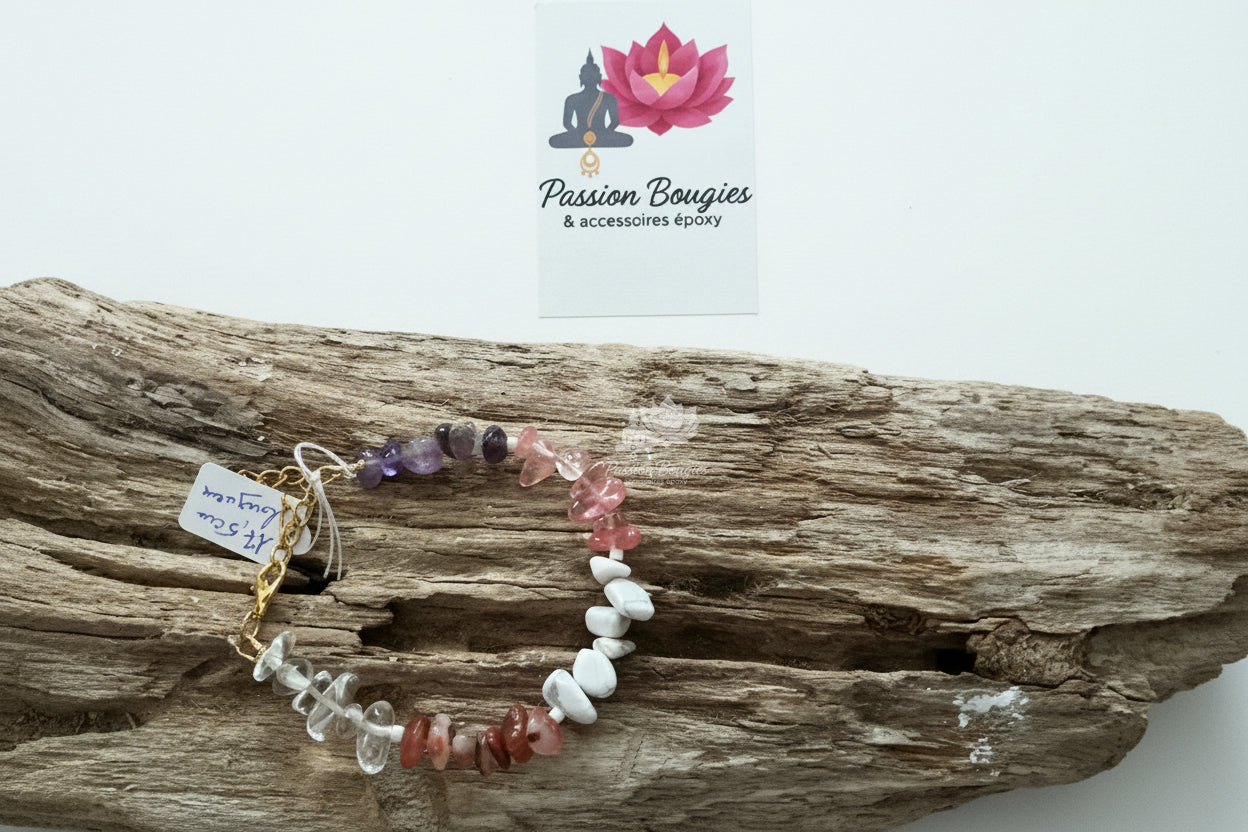 Bracelet en pierres naturelles