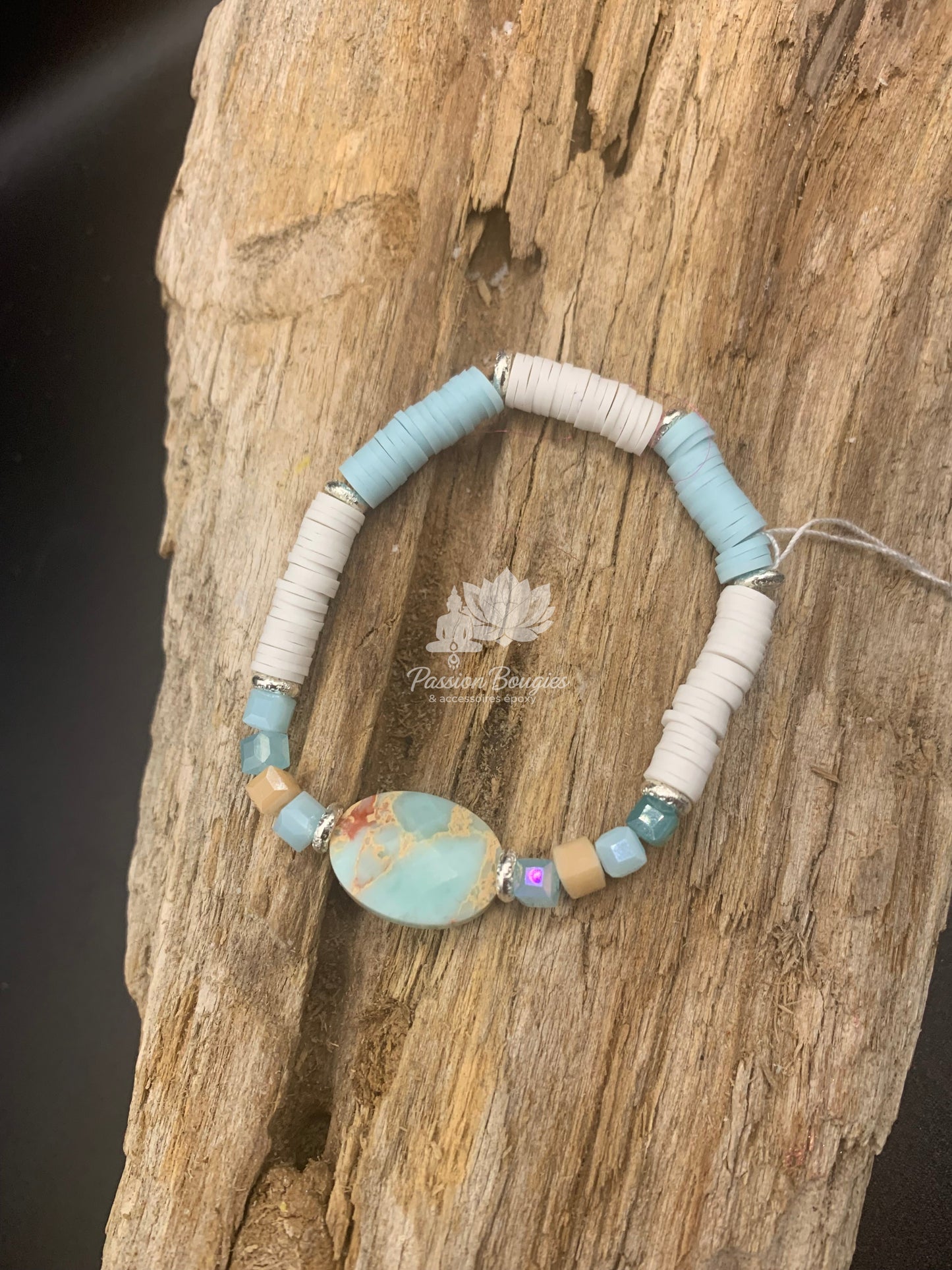 Bracelet turquoise - pierre de shoushan