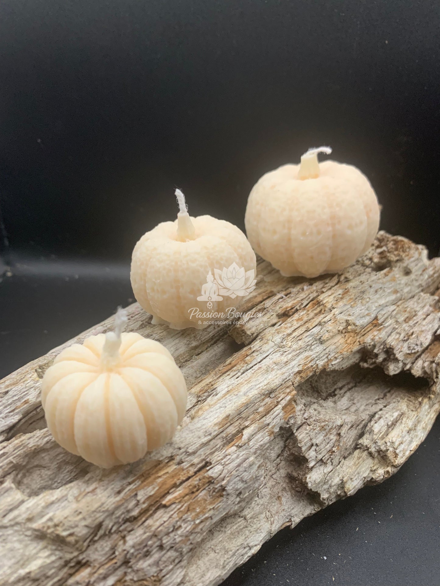 Coffret 3 ou 2 Bougies citrouille parfumées🌿