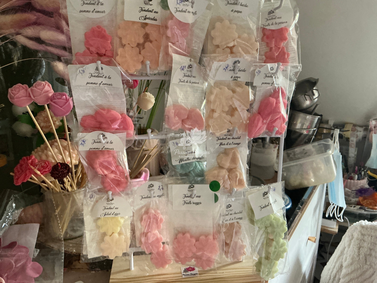 Fondants divers boutique SUN7