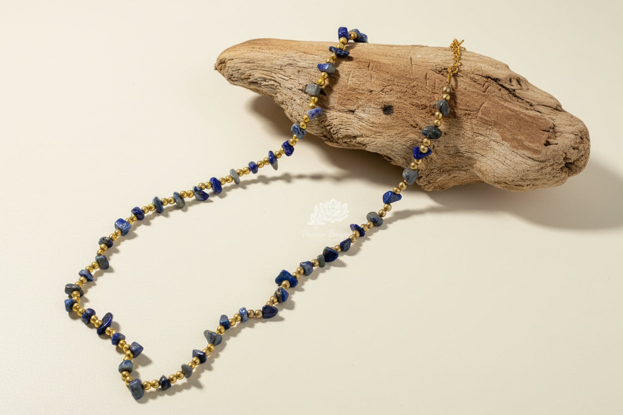 Parure bijoux lapis lazuri