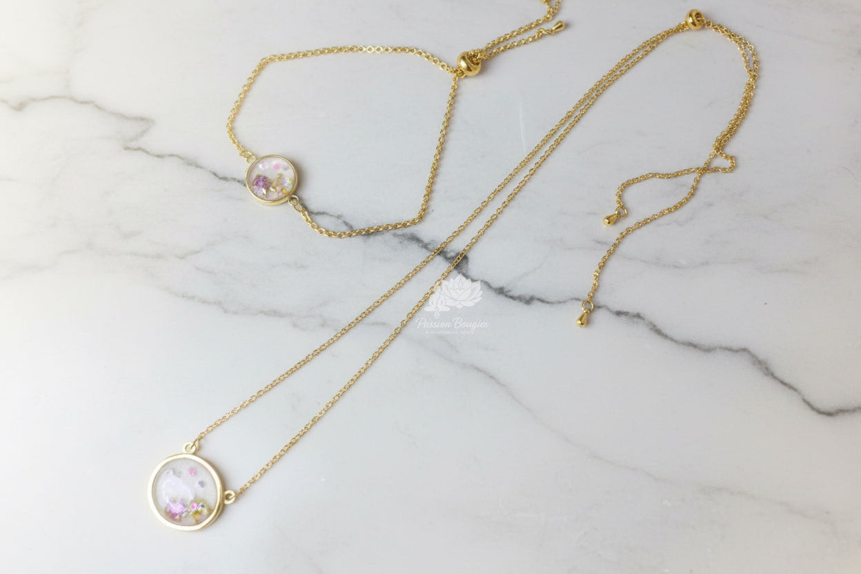 Parure cristal colors