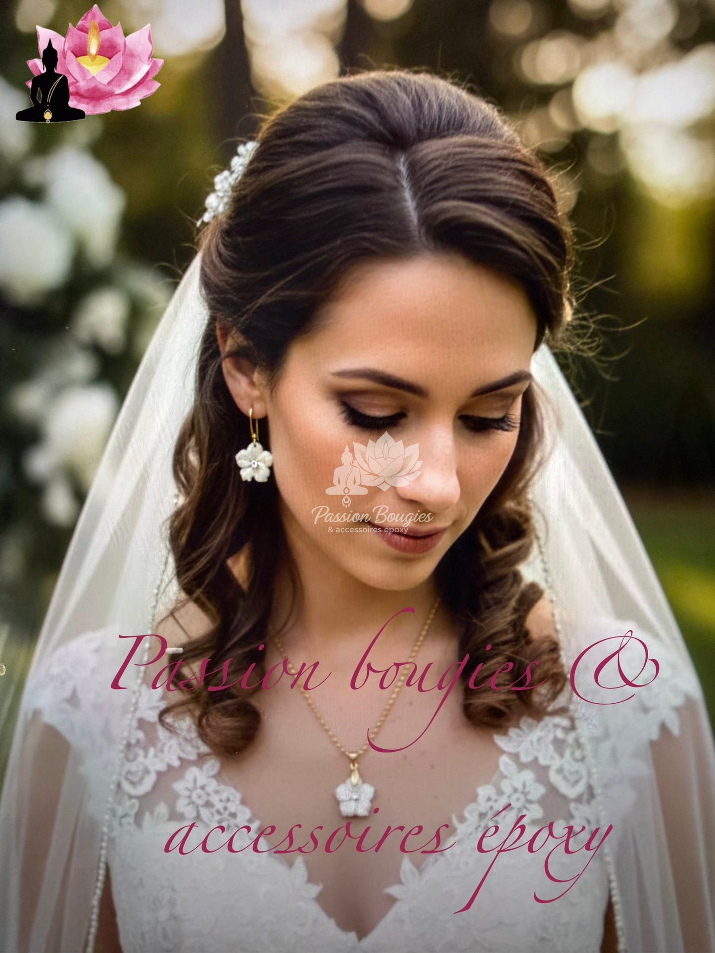 Parure «fleur »