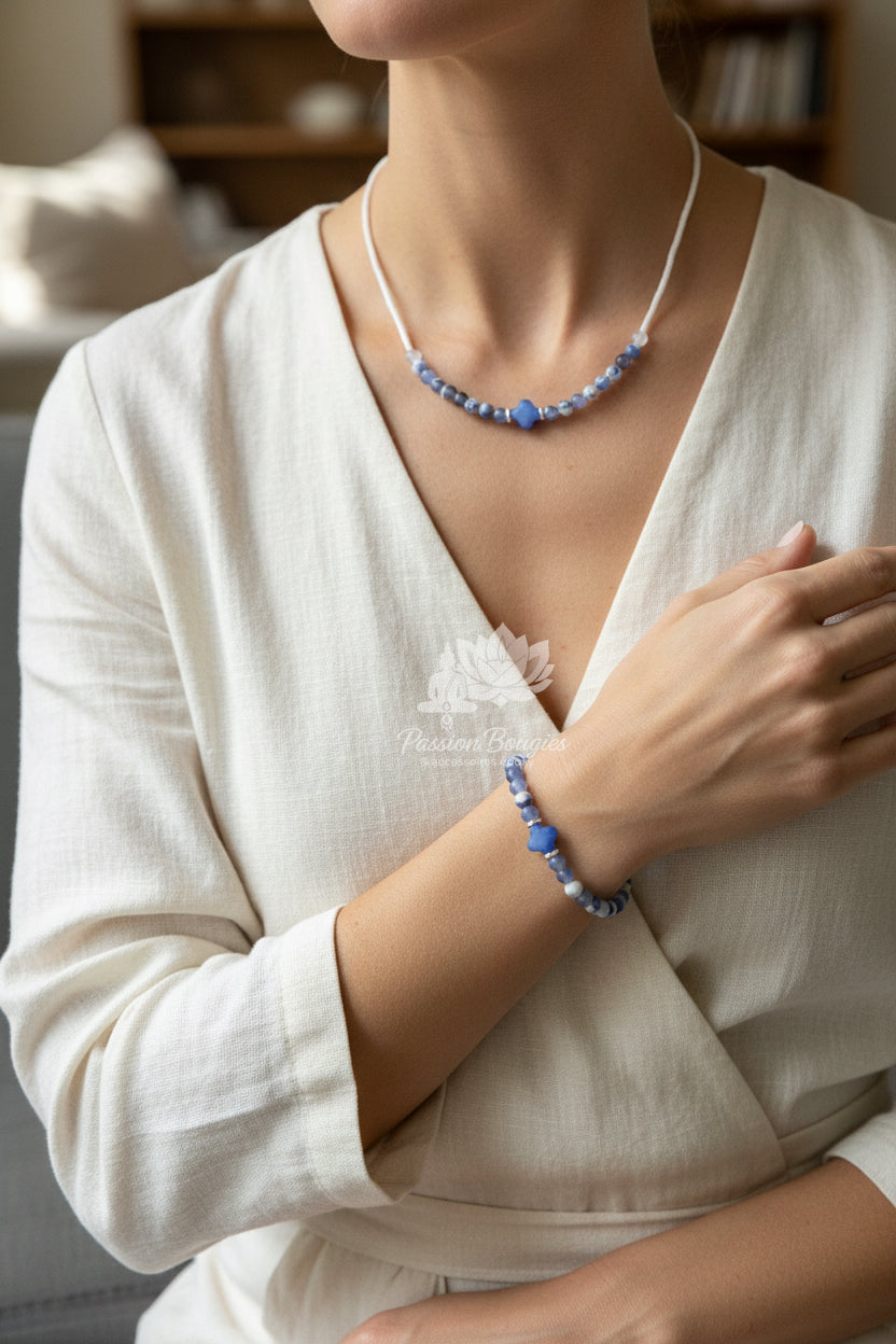 Parure «nuage »