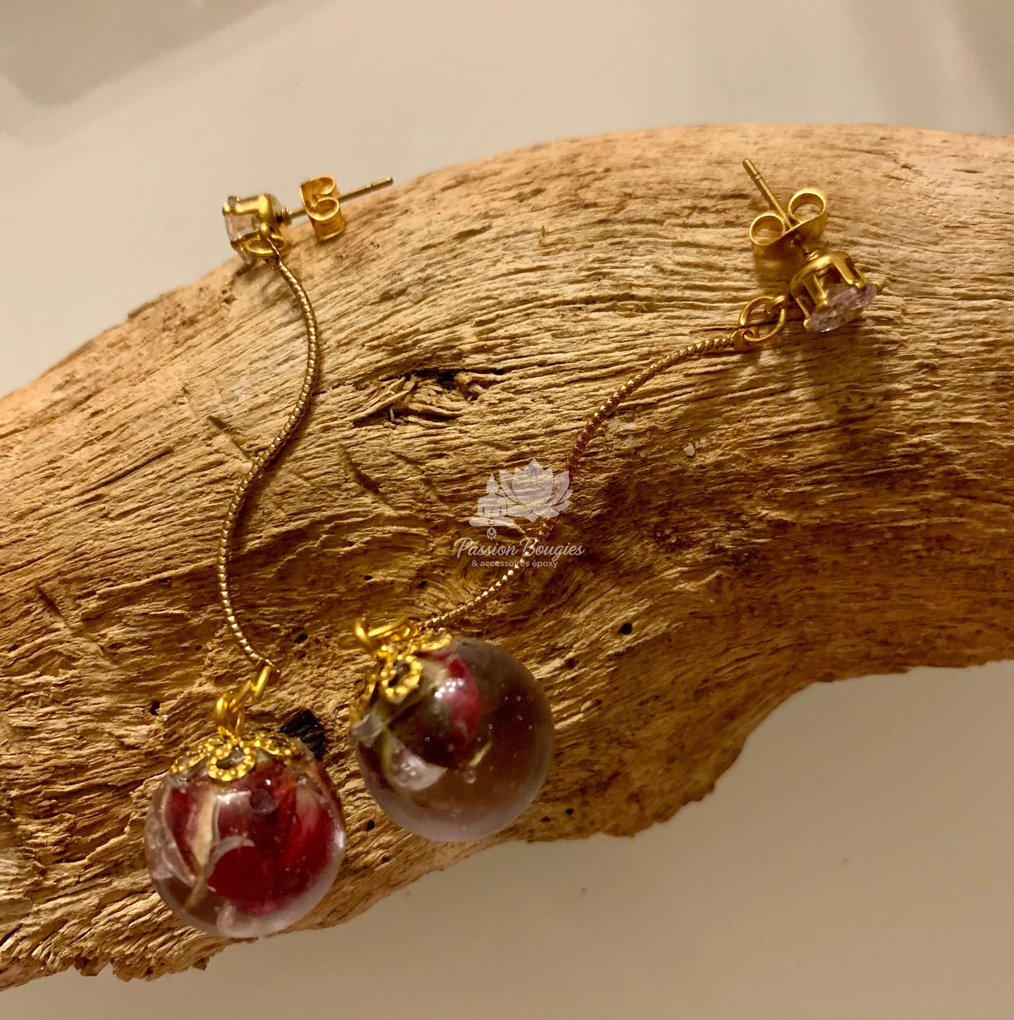 Parure « la rose »