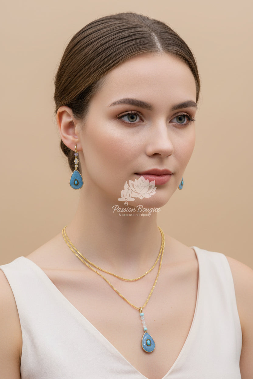 Parure turquoise