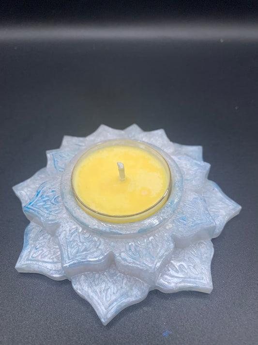 🕯️5 idées déco avec des supports de bougies en résine ou plâtre