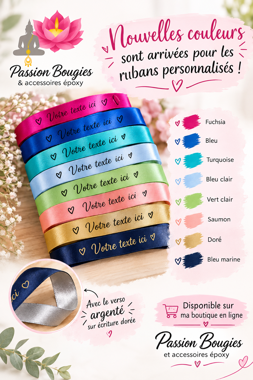 Ruban personnalisable - la touche finale pour votre événement