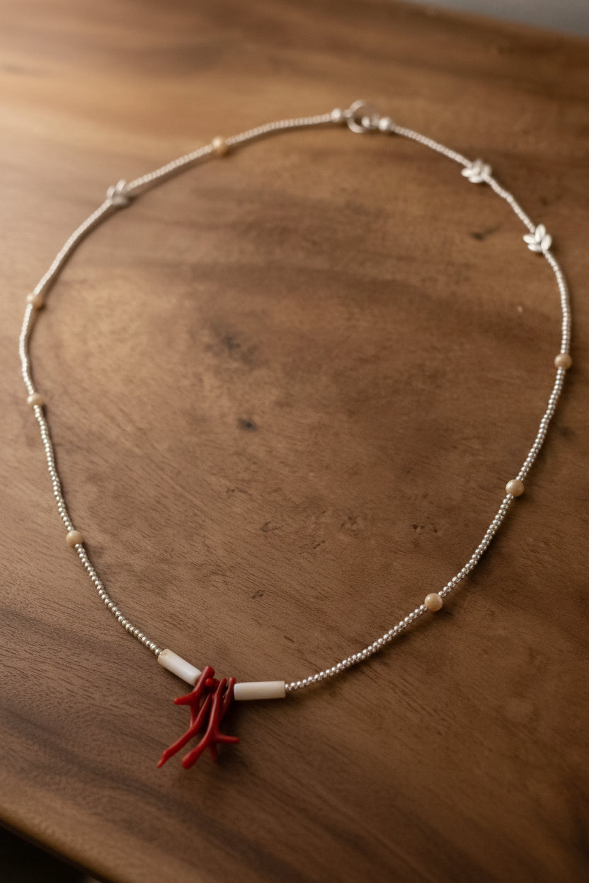 Collier corail de Sardaigne