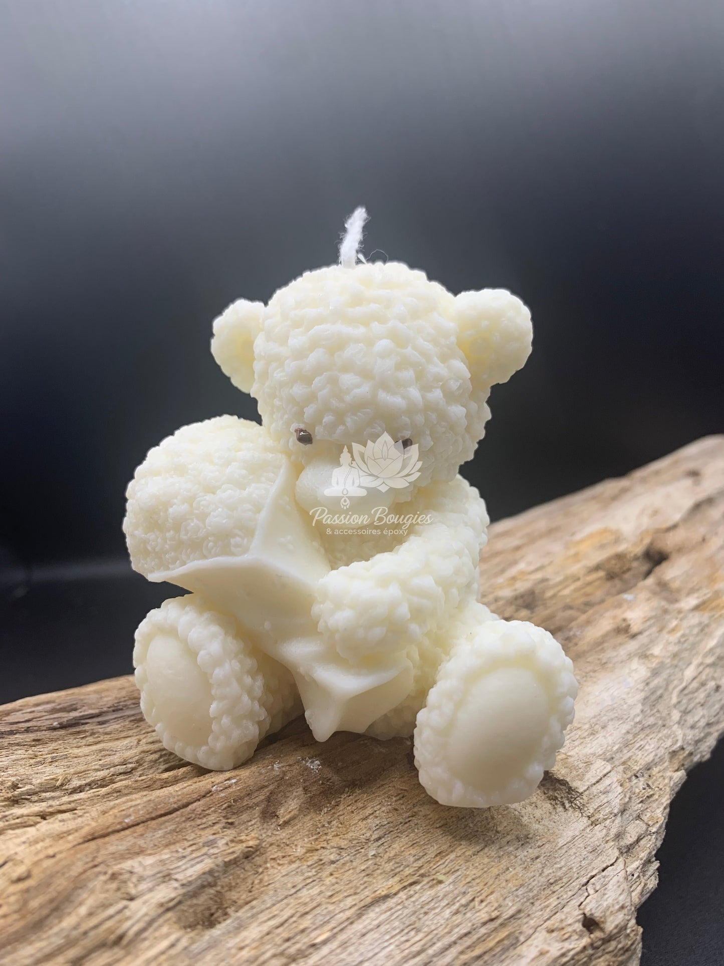 Nounours avec bouquet