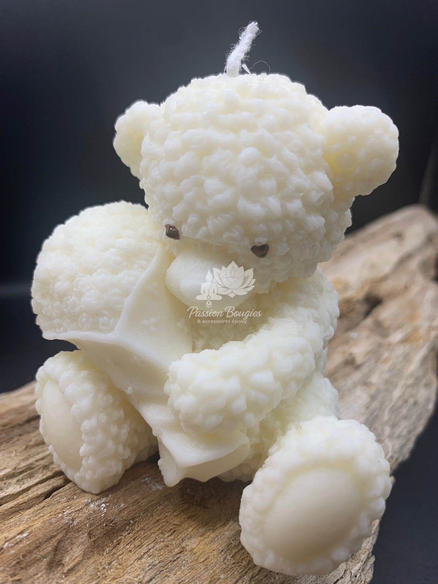 Nounours avec bouquet