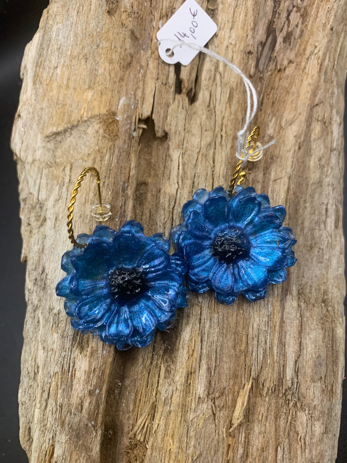 Boucles d’oreilles marguerite