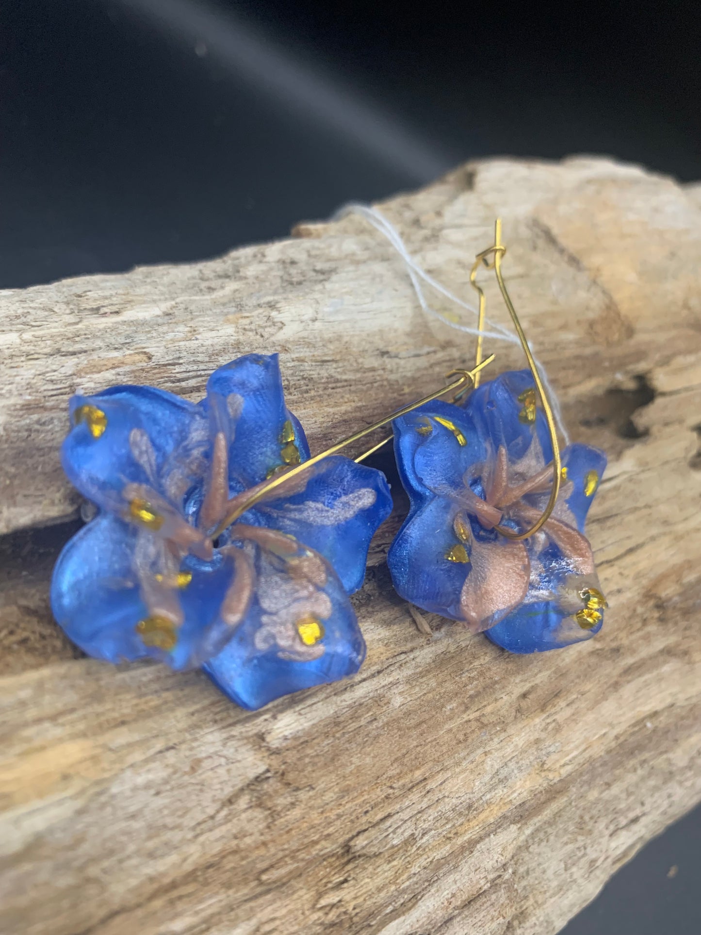 Boucles d’oreilles hibiscus