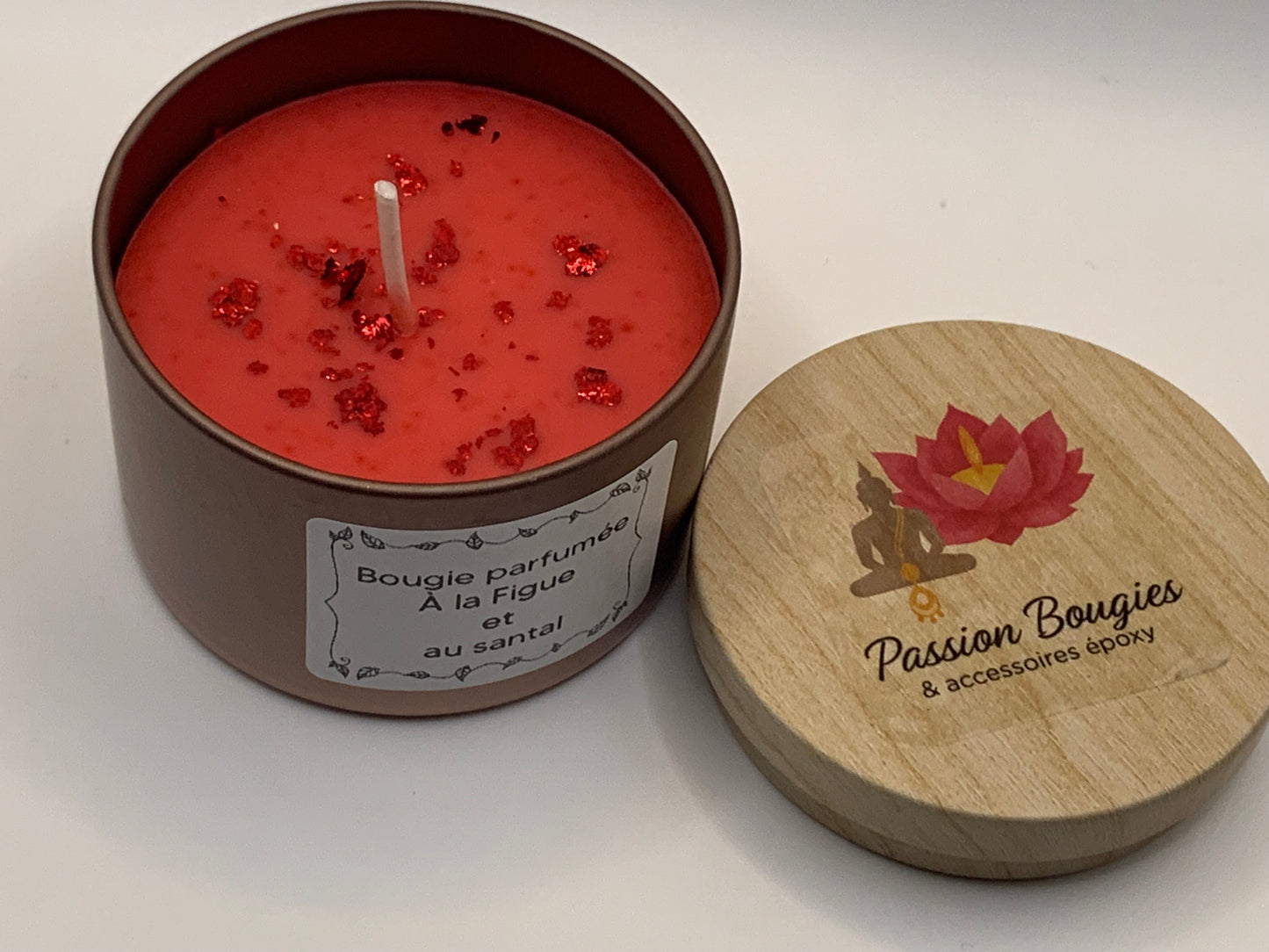 Pot métal 4oz à couvercle parfumé 🌿 PLURIELLE83