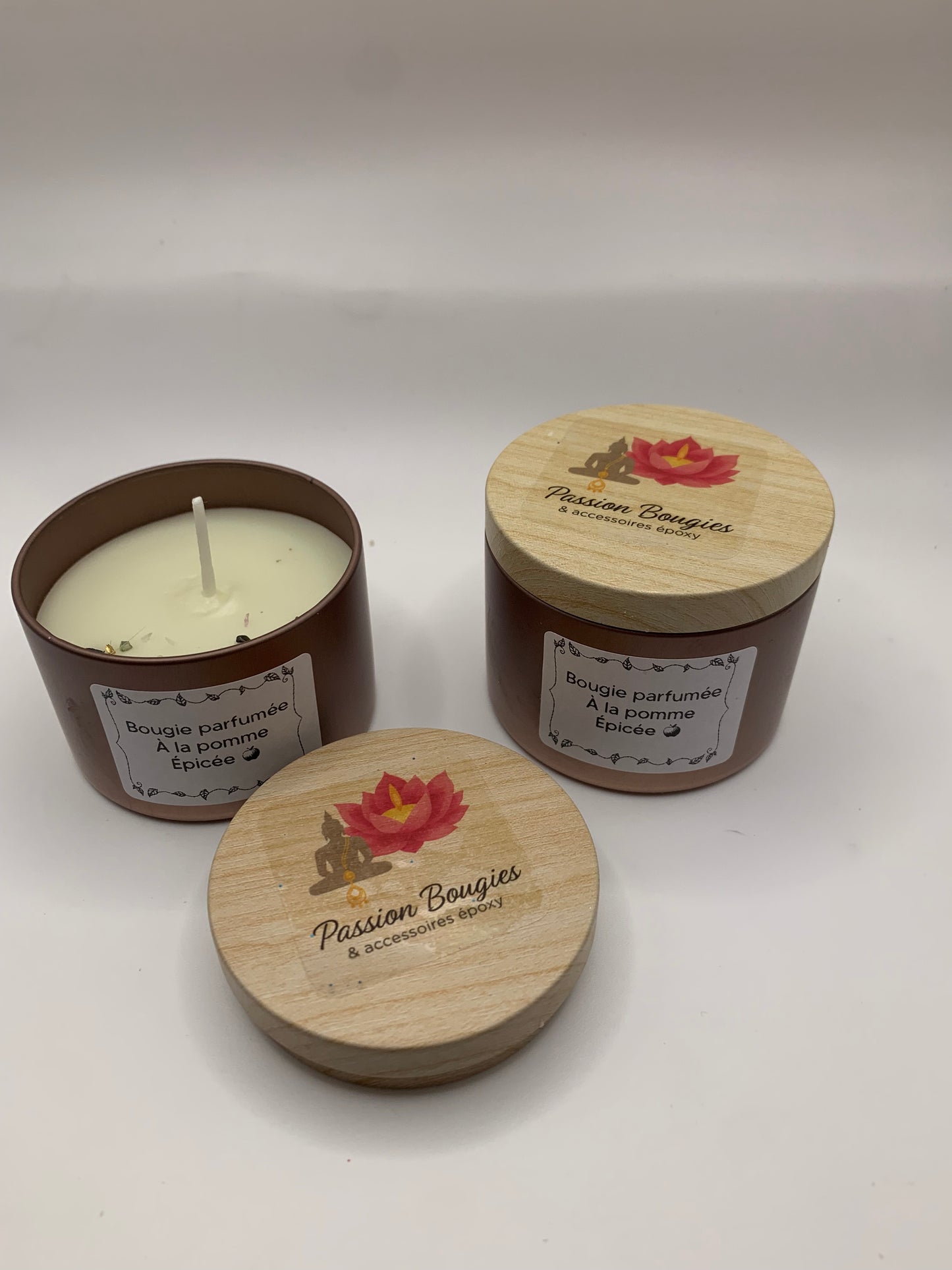 Pot métal 4oz à couvercle parfumé 🌿 PLURIELLE83