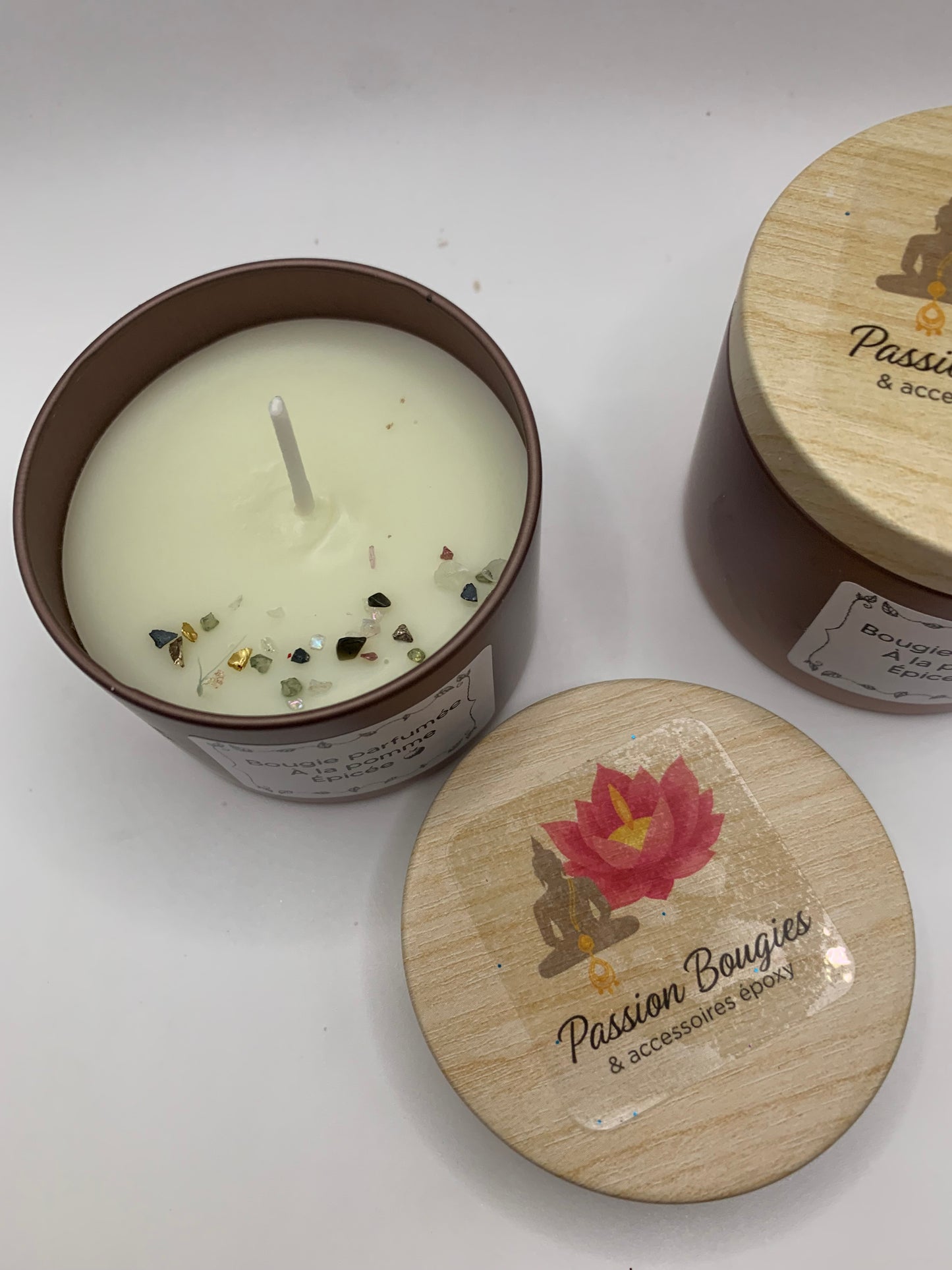 Pot métal 4oz à couvercle parfumé 🌿 PLURIELLE83
