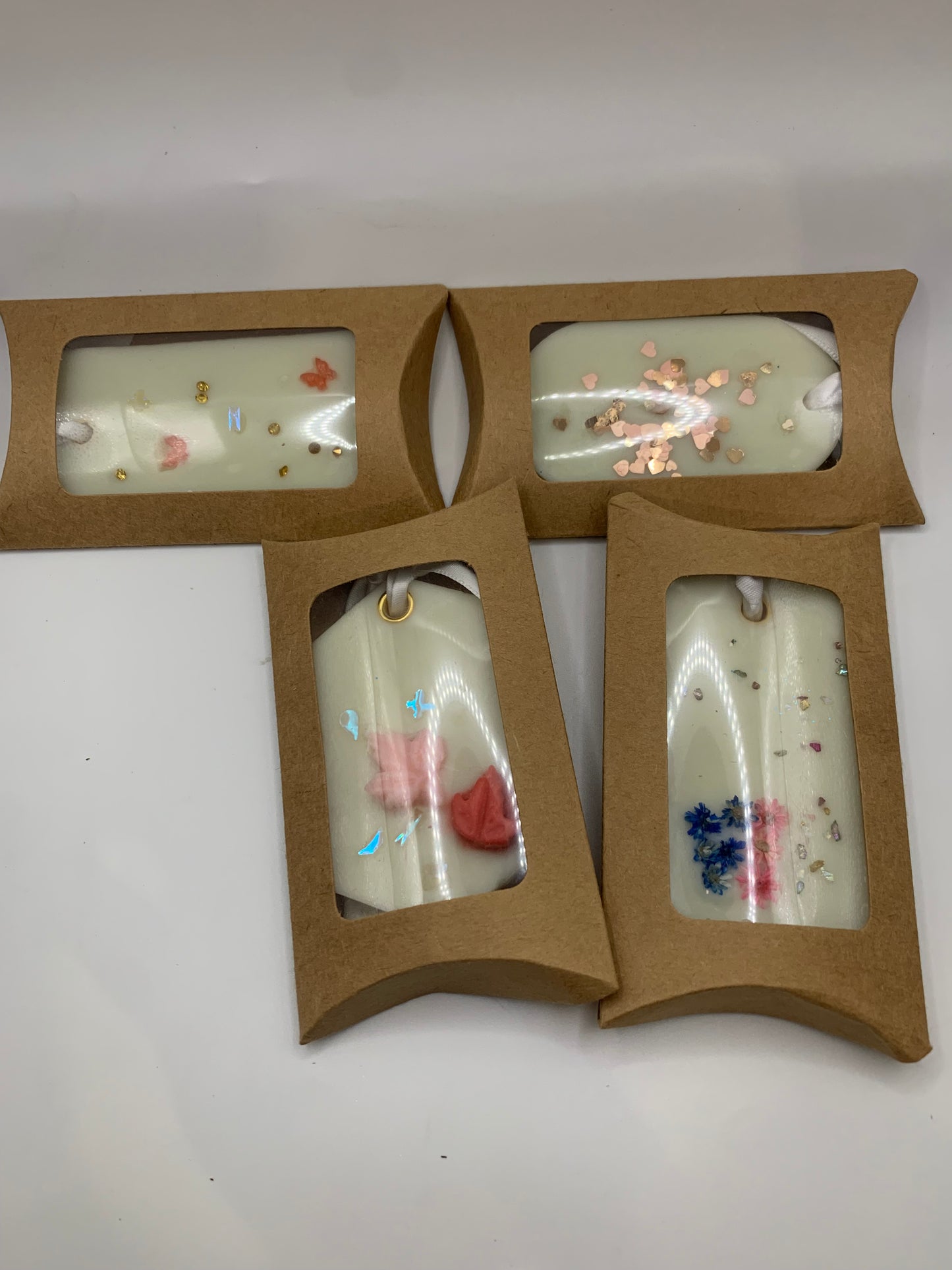 Boucles d’oreilles créoles florales - bijou artisanal fait main Passion Bougies