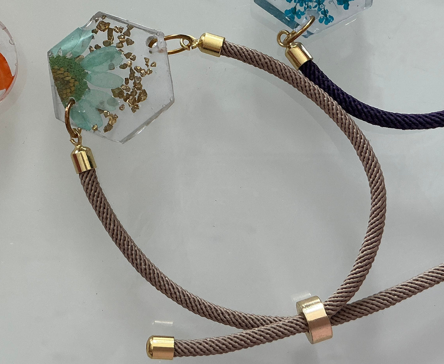 Collier gysophyle - bijou artisanal fait main Passion Bougies