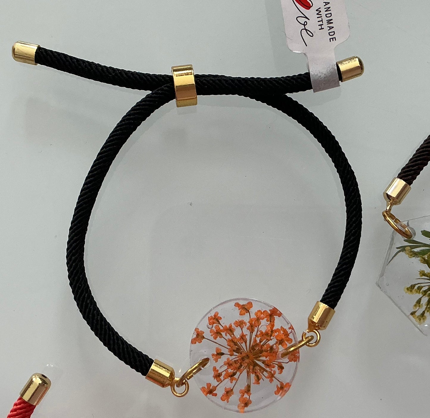 Boucles d’oreilles pendantes pailletées - bougie artisanale cire de soja Passion Bougies