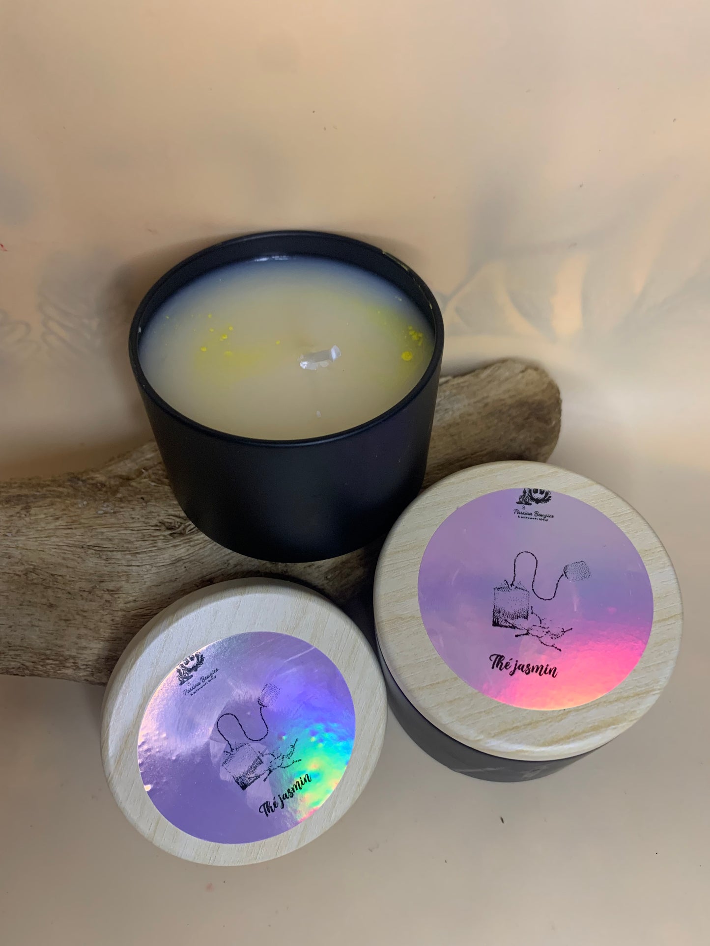 Pot métal 4oz à couvercle parfumé 🌿 PLURIELLE83