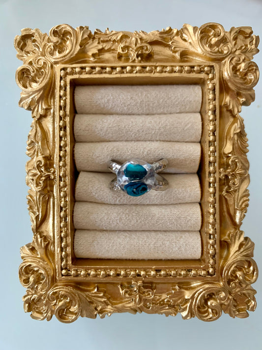 Boucles d’oreilles nacre de coquillage - bijou artisanal fait main Passion Bougies