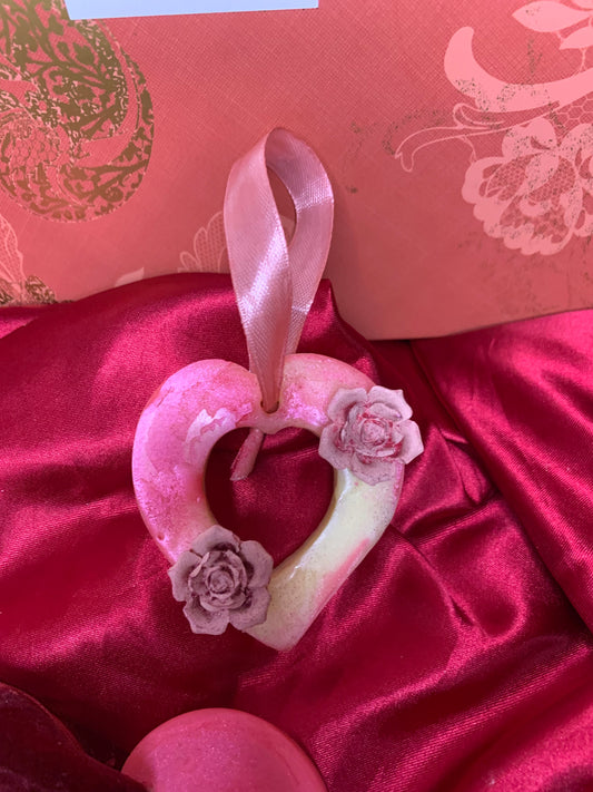 Boucles d’oreilles gouttes fuchsia - bijou artisanal fait main Passion Bougies