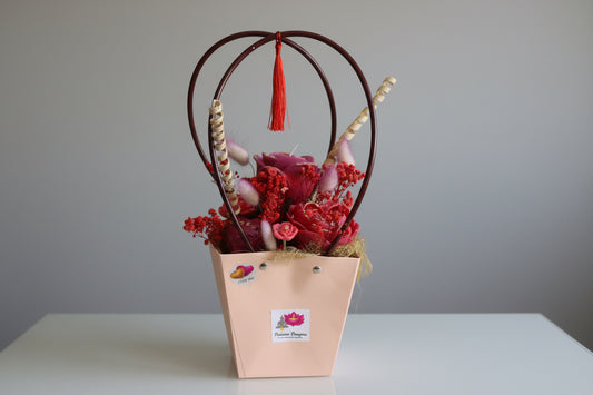 Boucles d’oreilles nacre colorée - bijou artisanal fait main Passion Bougies