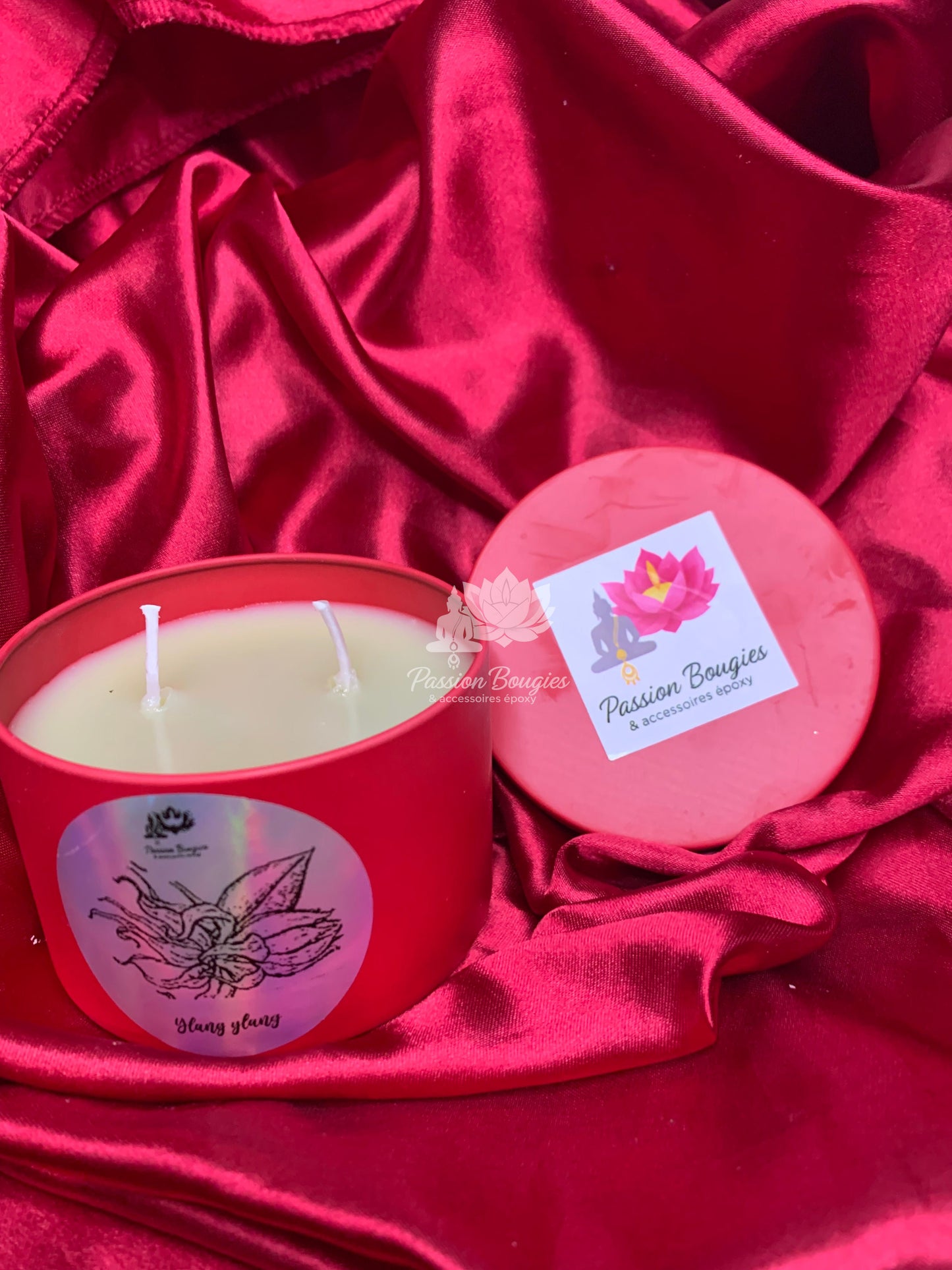 Grand pot à couvercle parfumé 🌿