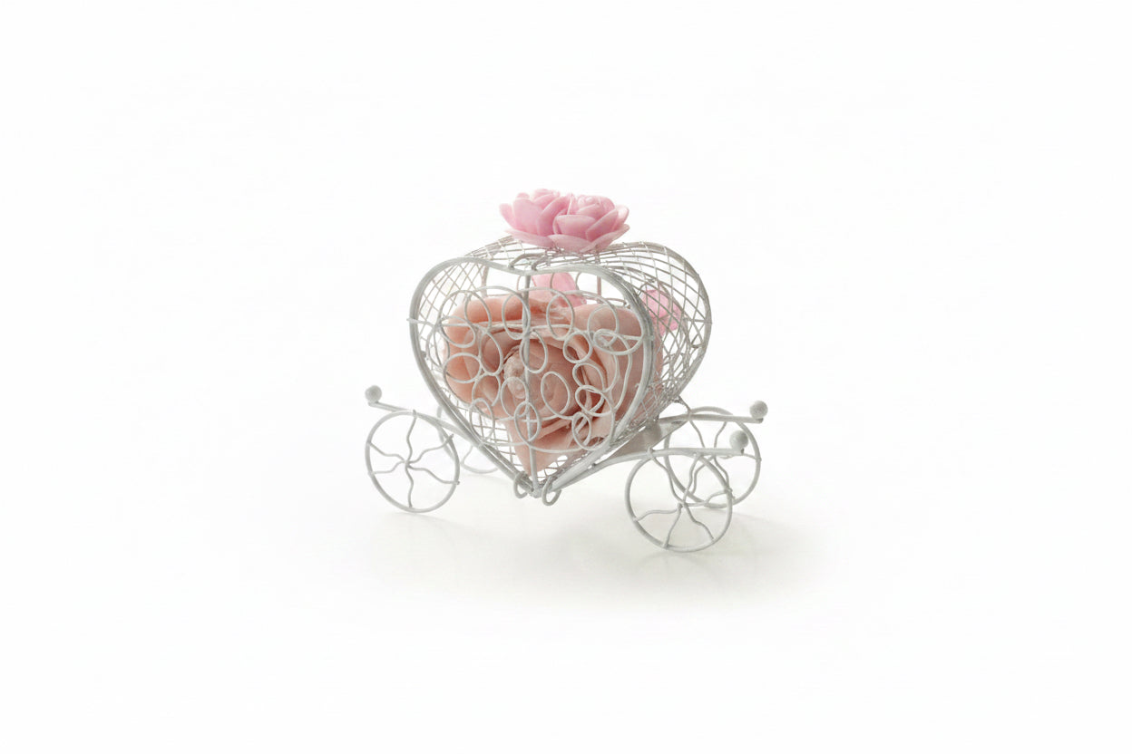 Bougie parfumée dans carosse - cadeaux convives