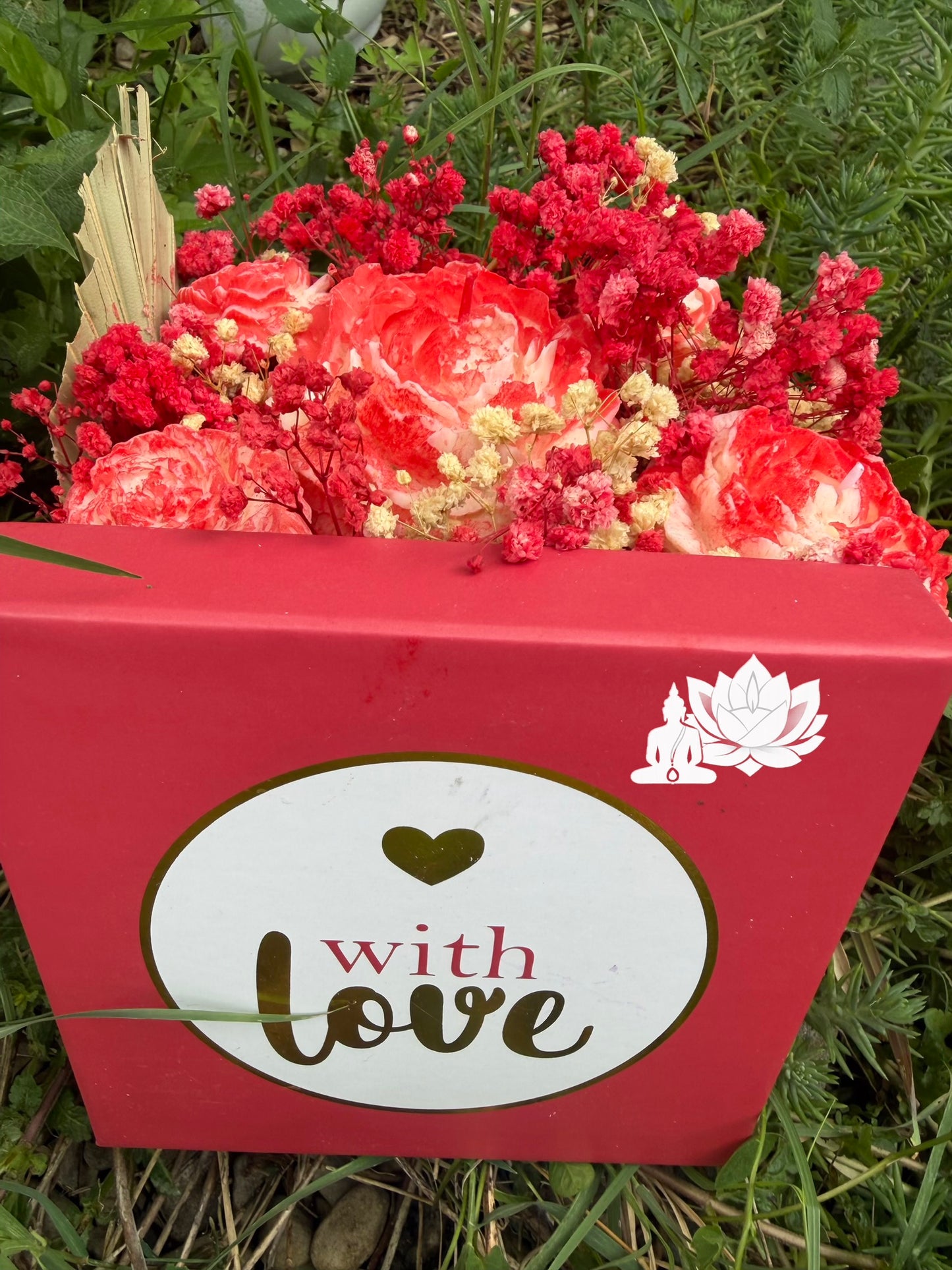 Composition florale AMOUR FOU