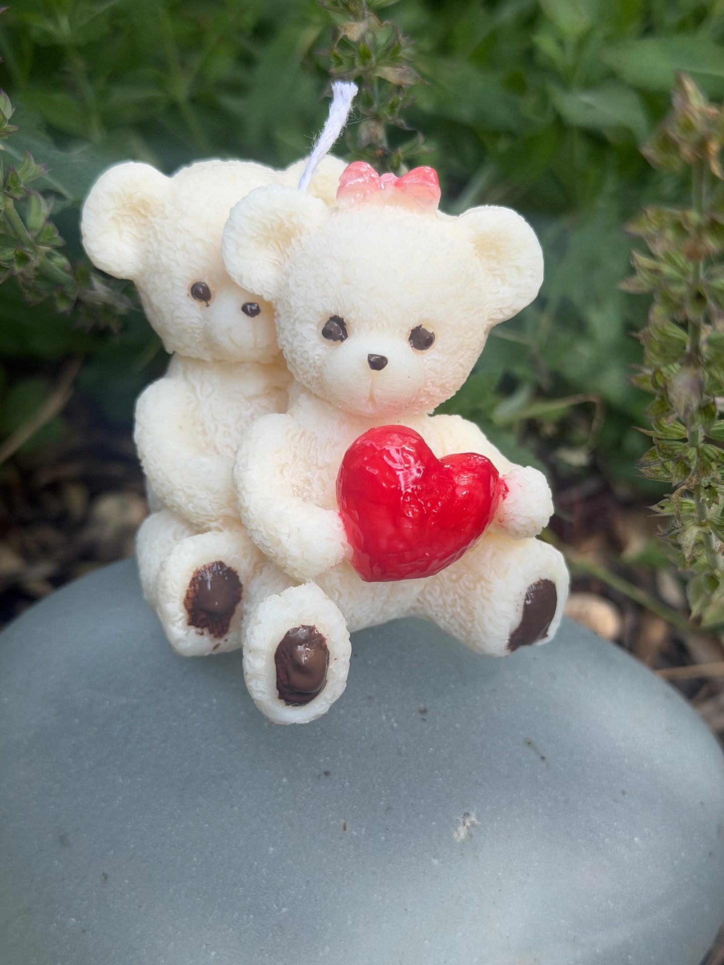 Nounours couple assis