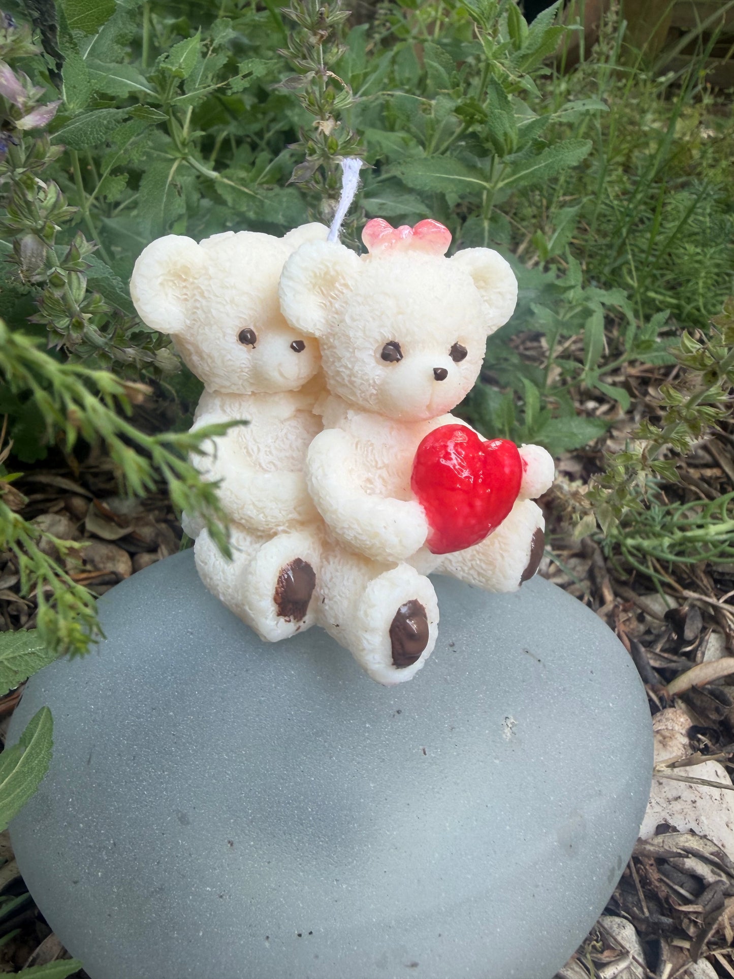 Nounours couple assis