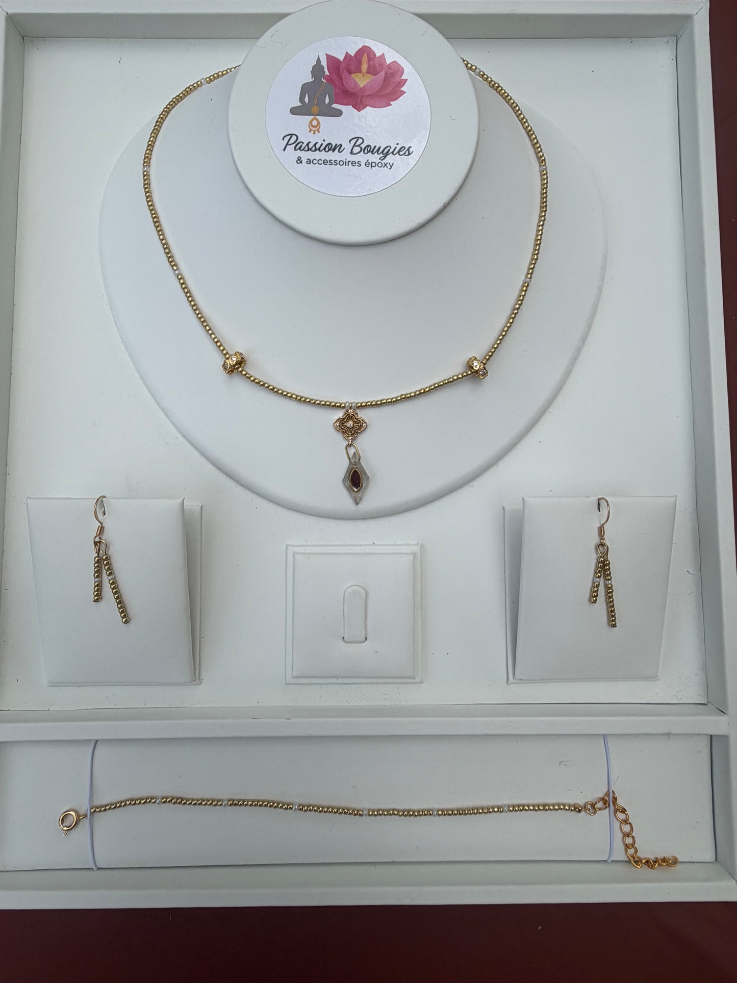 Parure «miroir »