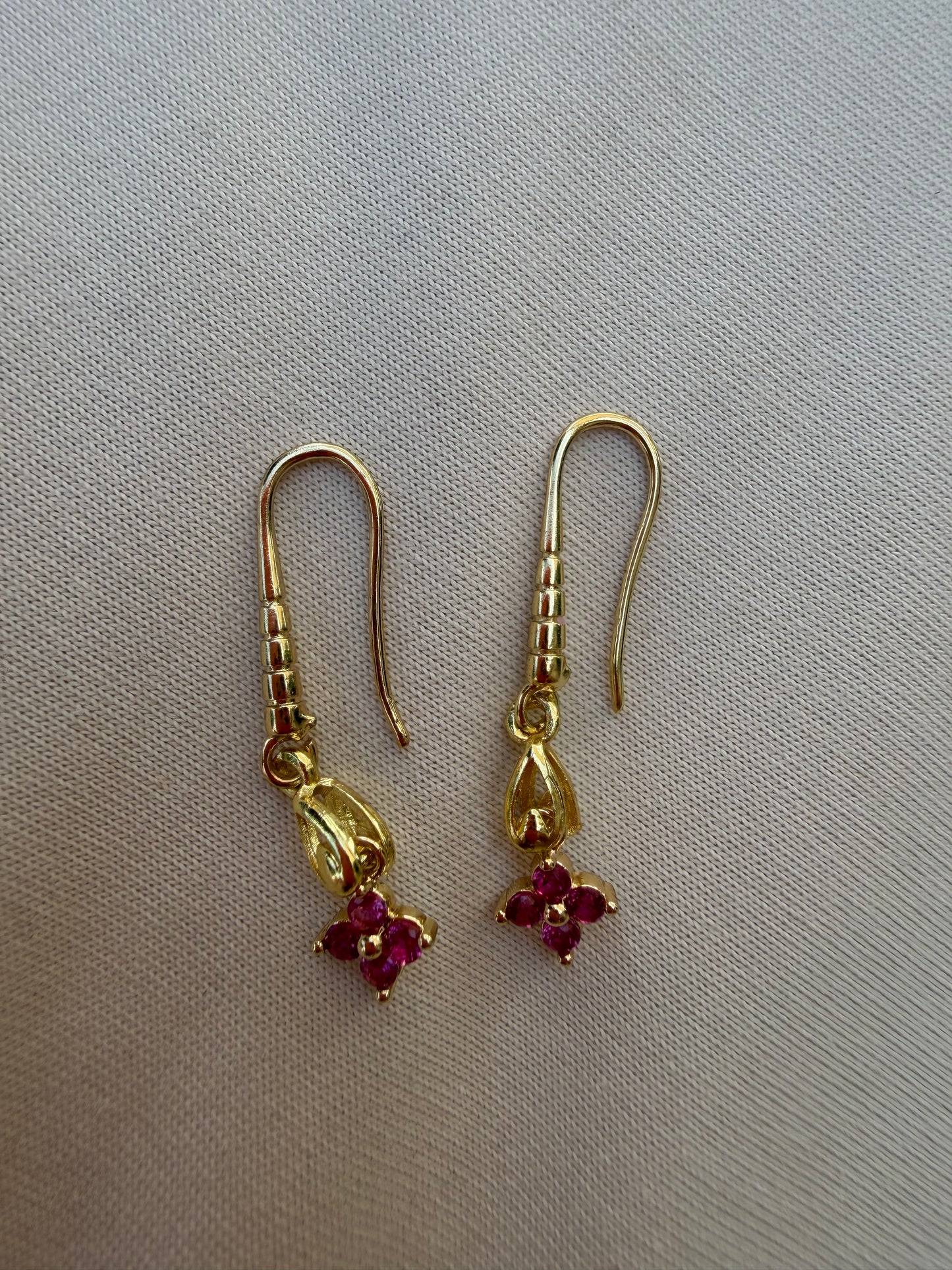 Parure « fuschia »