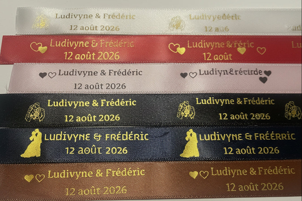Ruban personnalisable - la touche finale pour votre événement