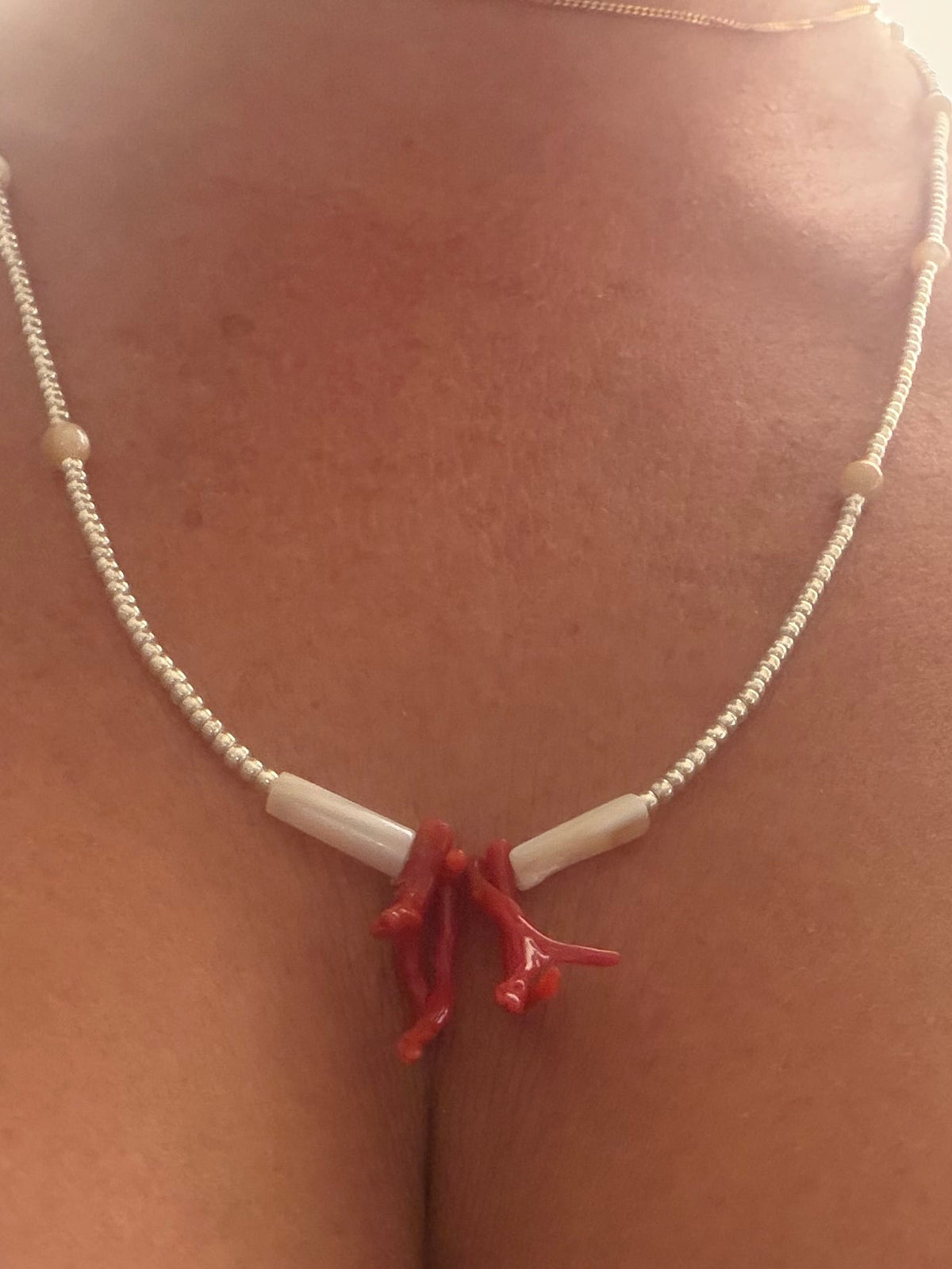 Collier corail de Sardaigne