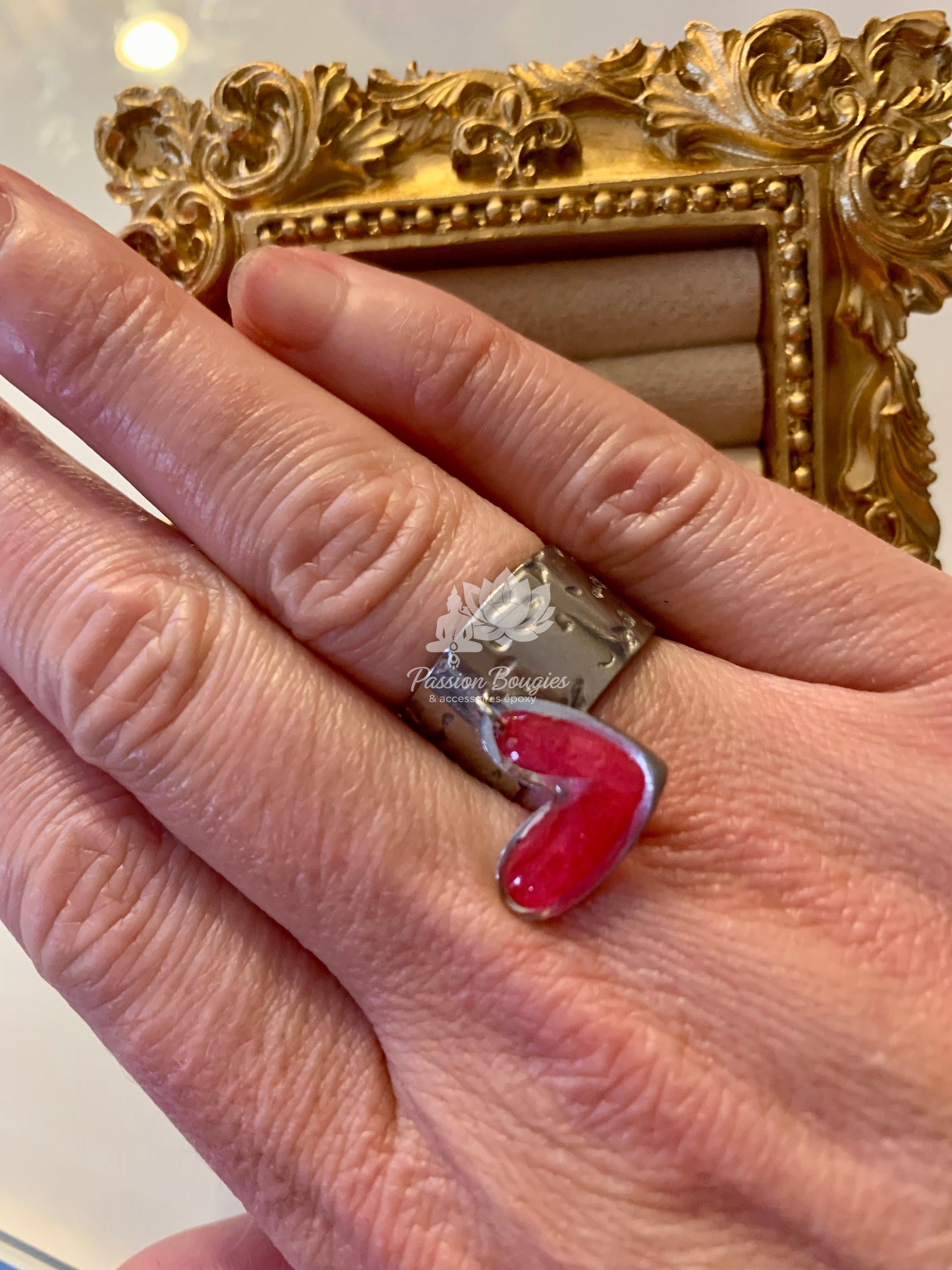 Bague coeur