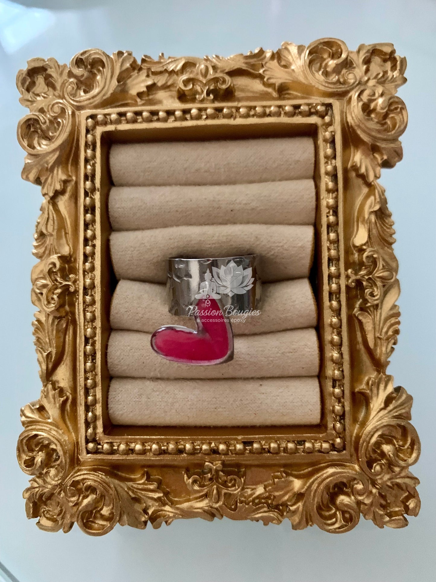 Bague coeur