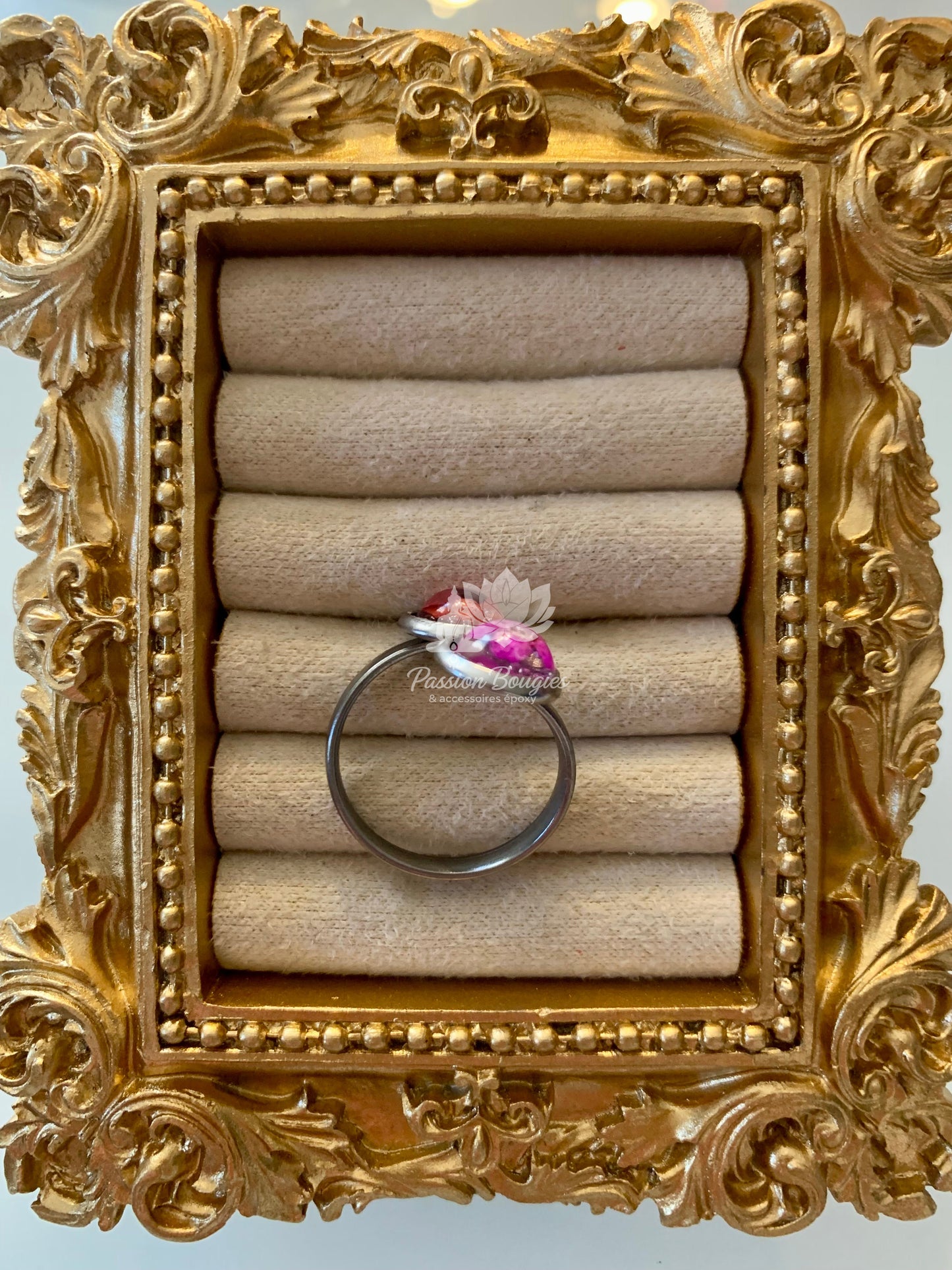 Bague double azalée